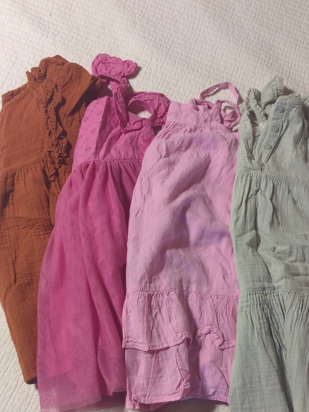 Girls Summer Dress Lot - Size 4/5 Car And Jack, Old Navy